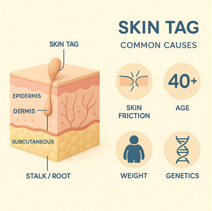 Organic Skin Tag Remover Serum - All Natural For Warts